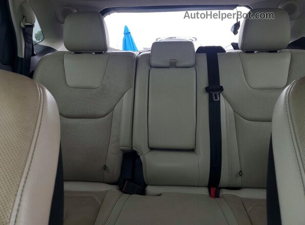 2FMPK3K90GBC11239 2016 FORD EDGE White უკანა სავარძლების ხედი