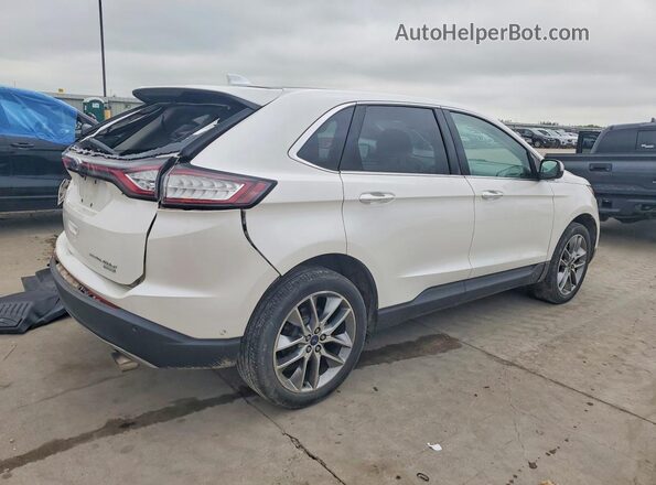 2FMPK3K90GBC11239 2016 FORD EDGE White უკანა მარჯვენა