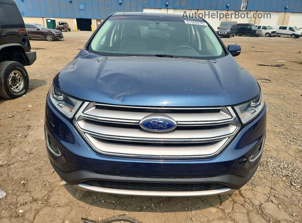 2FMPK3K90HBB72010 2017 FORD EDGE Blue Դիմացի տեսք