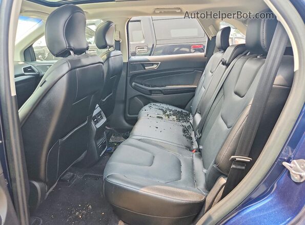 2FMPK3K90HBB72010 2017 FORD EDGE Blue Սալոնի հետևի տեսք