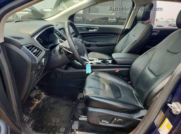 2FMPK3K90HBB72010 2017 FORD EDGE Blue Սալոնի դիմացի տեսք