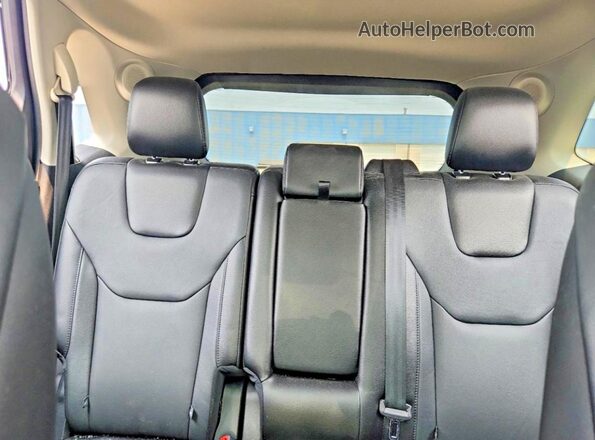 2FMPK3K90HBB72010 2017 FORD EDGE Blue Հետևի նստատեղերի տեսք