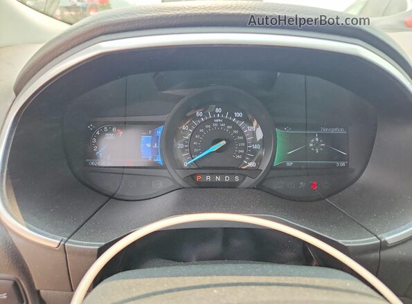 2FMPK3K90HBB72010 2017 FORD EDGE Blue Սարքավորումների վահանակի տեսք