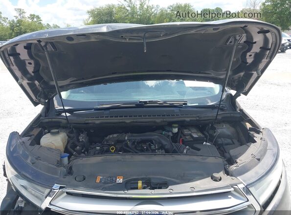 2FMPK3K90HBB75988 2017 FORD EDGE Gray Widok z tyłu