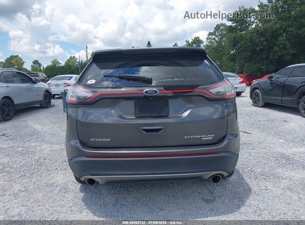 2FMPK3K90HBB75988 2017 FORD EDGE Gray 