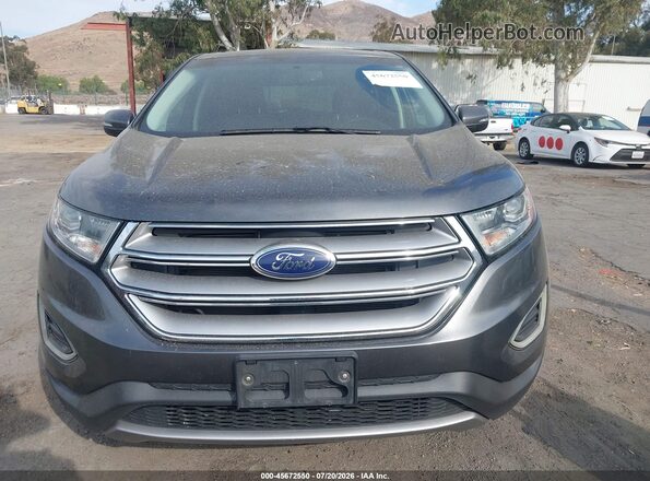 2FMPK3K90HBB91219 2017 FORD EDGE Gray Вид спереду