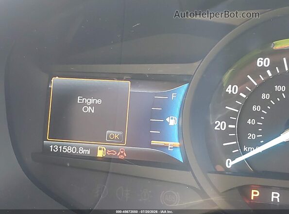 2FMPK3K90HBB91219 2017 FORD EDGE Gray 