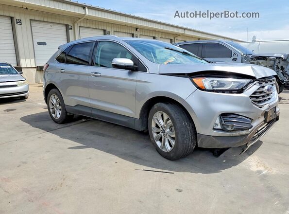 2FMPK3K90LBA30524 2020 FORD EDGE Silver Передня права чверть