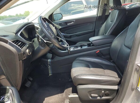 2FMPK3K90LBA30524 2020 FORD EDGE Silver Вид салону спереду