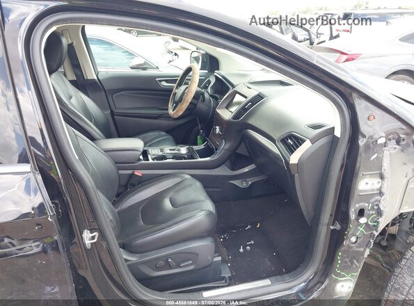 2FMPK3K90LBB35242 2020 FORD EDGE Black Սալոնի դիմացի տեսք