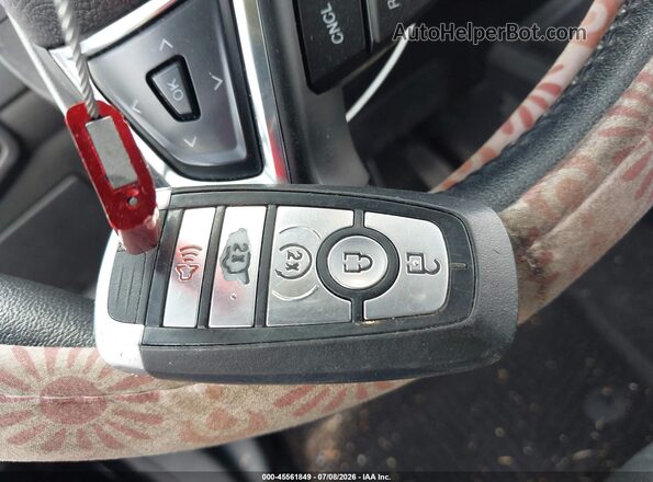 2FMPK3K90LBB35242 2020 FORD EDGE Black Առջևի վահանակի տեսք