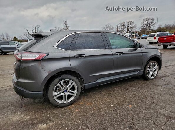 2FMPK3K91GBB13563 2016 FORD EDGE Gray Tył prawy