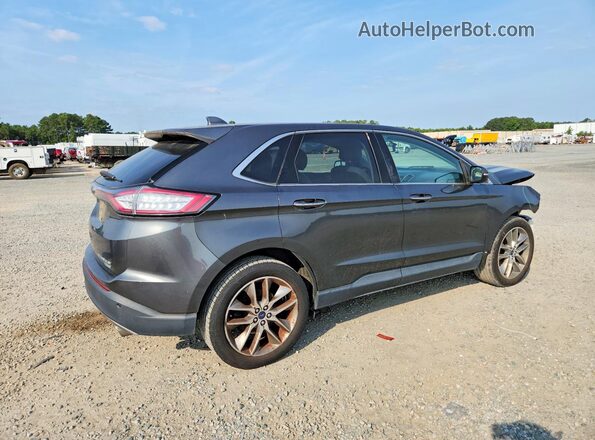 2FMPK3K91GBB48619 2016 FORD EDGE Gray Tył prawy