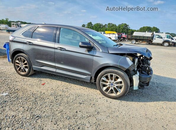 2FMPK3K91GBB48619 2016 FORD EDGE Gray Przód prawy