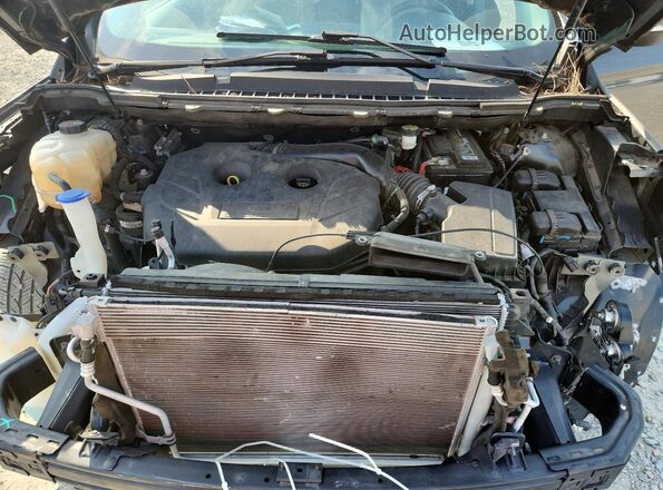 2FMPK3K91GBB48619 2016 FORD EDGE Gray Widok komory silnika