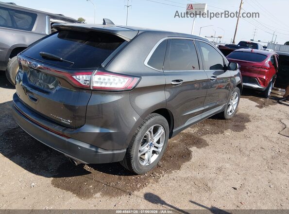2FMPK3K91HBB28663 2017 FORD EDGE Gray Rear right