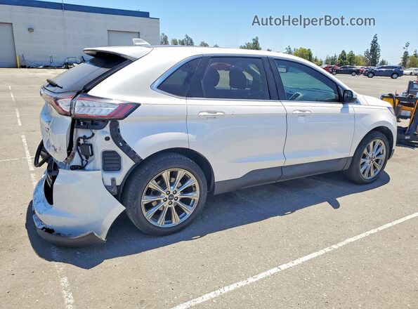 2FMPK3K91HBB79418 2017 FORD EDGE White Rear right