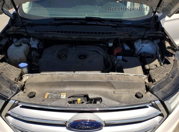 2FMPK3K91HBB79418 2017 FORD EDGE White Engine compartment view