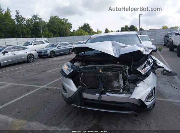 2FMPK3K91HBC14068 2017 FORD EDGE Silver Вид щитка приладів