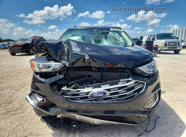 2FMPK3K91LBA56260 2020 FORD EDGE Черный Вид спереди