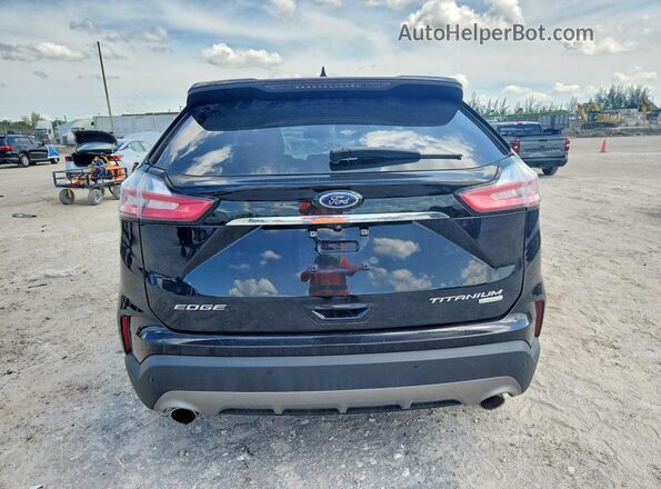 2FMPK3K91LBA56260 2020 FORD EDGE Черный Вид сзади