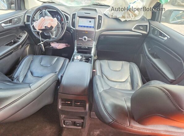2FMPK3K91LBA56260 2020 FORD EDGE Черный Вид панели приборов