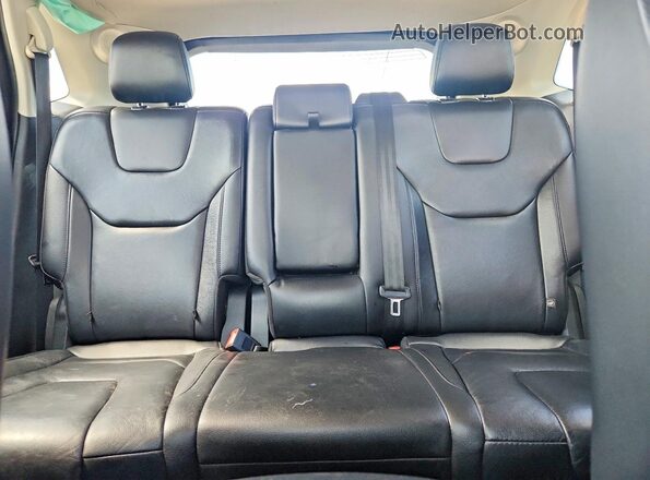 2FMPK3K91LBA56260 2020 FORD EDGE Черный Вид задних сидений