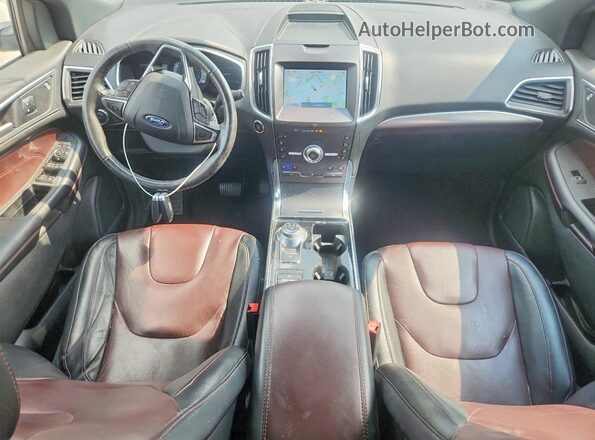 2FMPK3K91LBB57511 2020 FORD EDGE White წინა პანელის ხედი