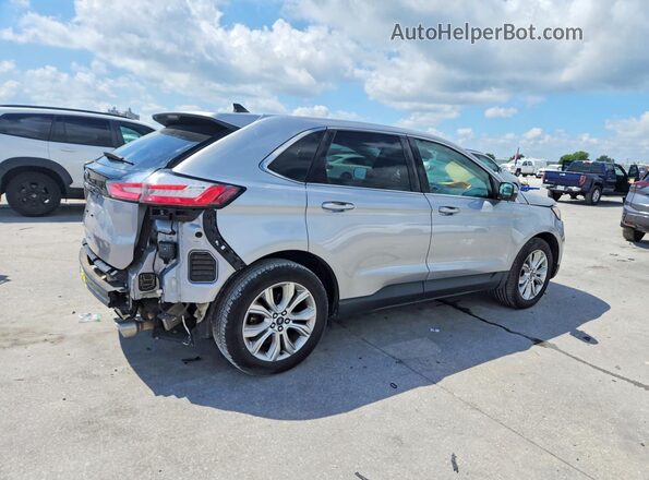 2FMPK3K91MBA17301 2021 FORD EDGE Silver Trasero derecho