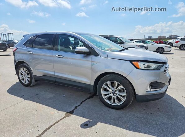 2FMPK3K91MBA17301 2021 FORD EDGE Silver Delantero derecho