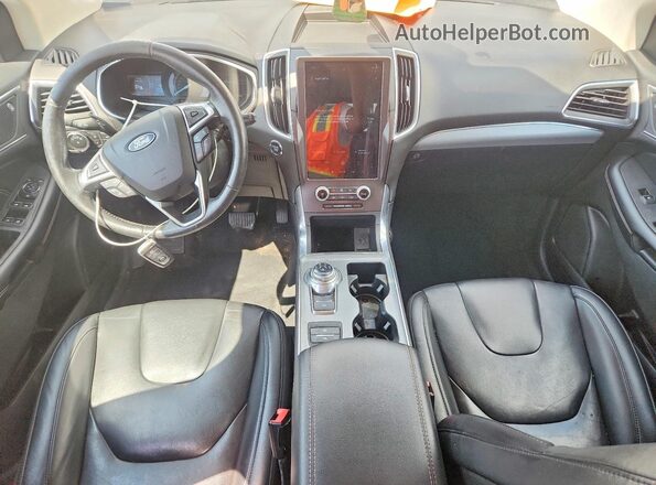 2FMPK3K91MBA17301 2021 FORD EDGE Silver Vista del salpicadero
