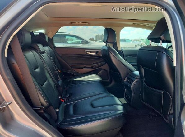 2FMPK3K91MBA17301 2021 FORD EDGE Silver Vista de los asientos traseros