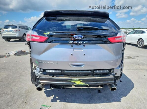 2FMPK3K91MBA17301 2021 FORD EDGE Silver Vista trasera