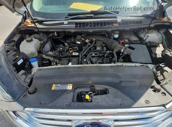 2FMPK3K91MBA17301 2021 FORD EDGE Silver Vista interior trasera