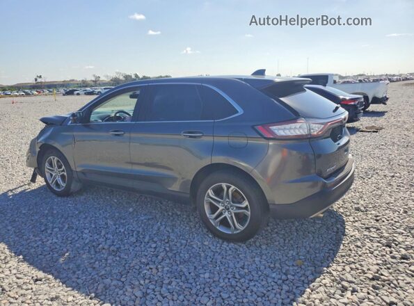 2FMPK3K92JBB31710 2018 FORD EDGE Серый Задняя левая четверть