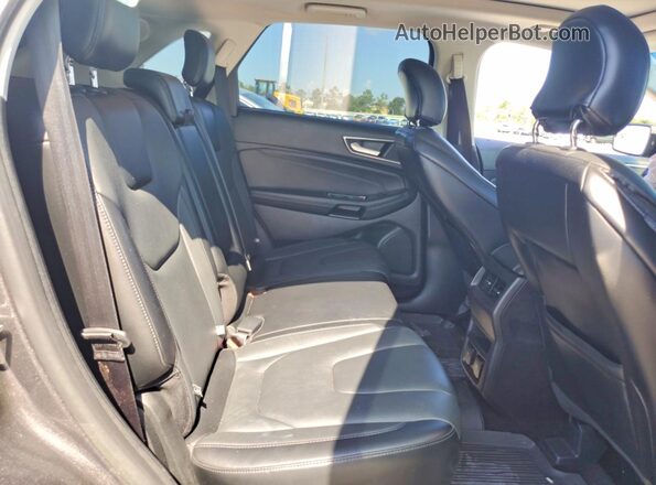 2FMPK3K92JBB31710 2018 FORD EDGE Серый Вид задней части салона