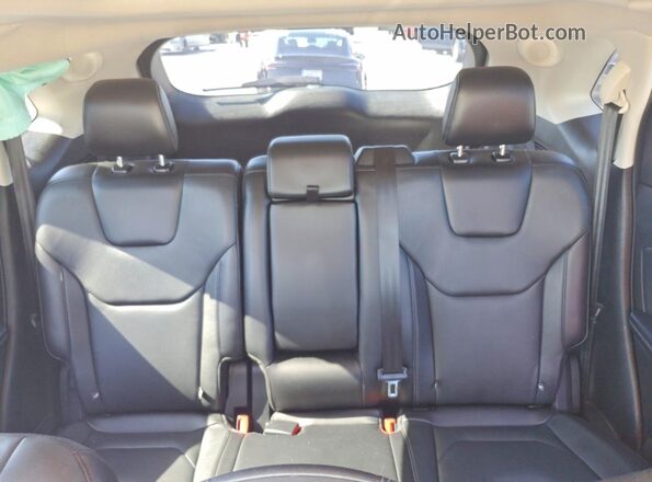 2FMPK3K92JBB31710 2018 FORD EDGE Серый Вид задних сидений