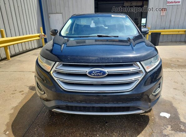 2FMPK3K92JBB75254 2018 FORD EDGE Черный Вид спереди