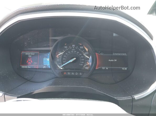 2FMPK3K92KBC37348 2019 FORD EDGE Черный Вид задних сидений