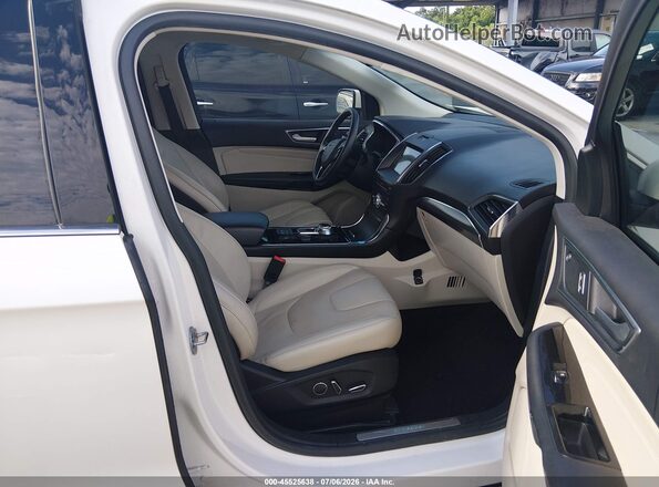 2FMPK3K93KBB67018 2019 FORD EDGE White Front interior view