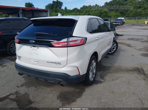 2FMPK3K93KBB67018 2019 FORD EDGE White Rear right