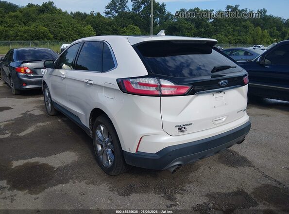 2FMPK3K93KBB67018 2019 FORD EDGE White Rear left