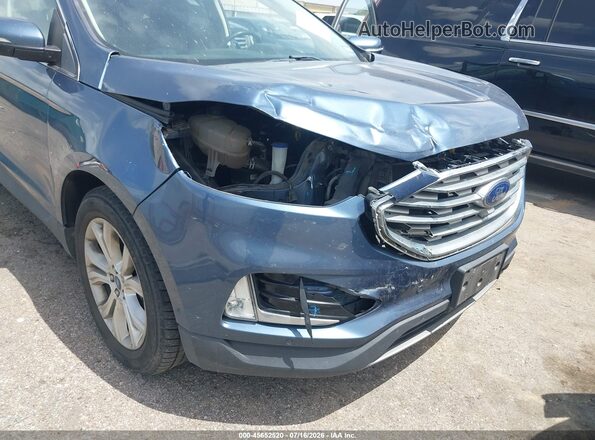 2FMPK3K93KBC20235 2019 FORD EDGE Синий Вид спереди