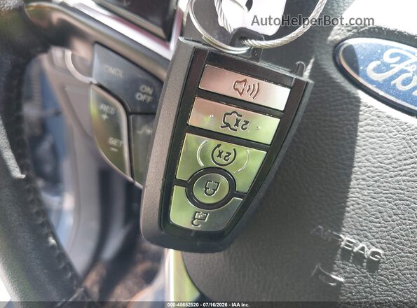 2FMPK3K93KBC20235 2019 FORD EDGE Синий Вид панели приборов