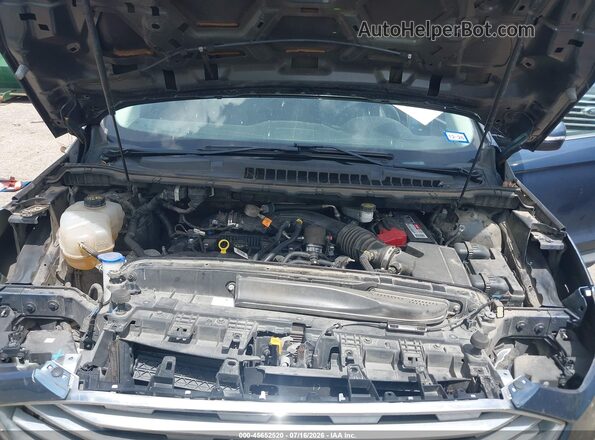 2FMPK3K93KBC20235 2019 FORD EDGE Синий Вид сзади