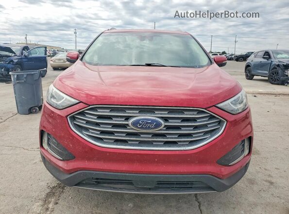 2FMPK3K93LBA94993 2020 FORD EDGE Красный Вид спереди