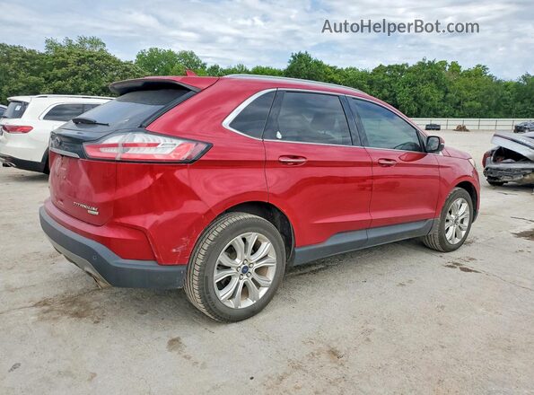2FMPK3K93LBA94993 2020 FORD EDGE Красный Задняя правая четверть