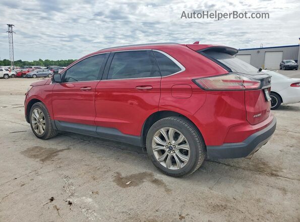 2FMPK3K93LBA94993 2020 FORD EDGE Красный Задняя левая четверть