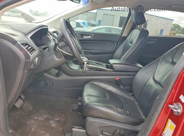 2FMPK3K93LBA94993 2020 FORD EDGE Красный Вид салона спереди