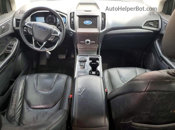 2FMPK3K93LBA94993 2020 FORD EDGE Красный Вид панели приборов